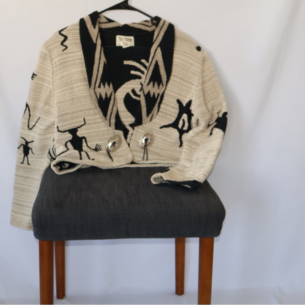 Vintage Southwestern Patterned Blazer